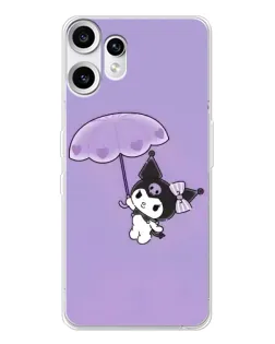 Чохол для Nothing CMF Phone 2 Pro з картинкою «Kuromi з парасолькою» Чохол для Nothing CMF Phone 2 Pro з картинкою «Kuromi з парасолькою»