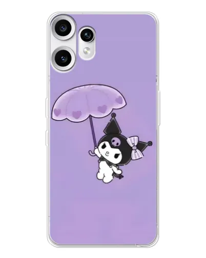 Чохол для Nothing CMF Phone 2 Pro з картинкою «Kuromi з парасолькою»