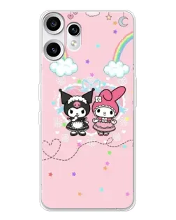 Чохол для Nothing CMF Phone 2 Pro з картинкою «My Melody та Kuromi» Чохол для Nothing CMF Phone 2 Pro з картинкою «My Melody та Kuromi»