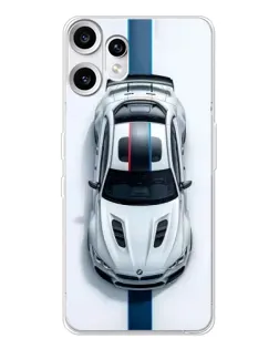 Чохол для Nothing CMF Phone 2 Pro з картинкою «Вид зверху — BMW M» Чохол для Nothing CMF Phone 2 Pro з картинкою «Вид зверху — BMW M»