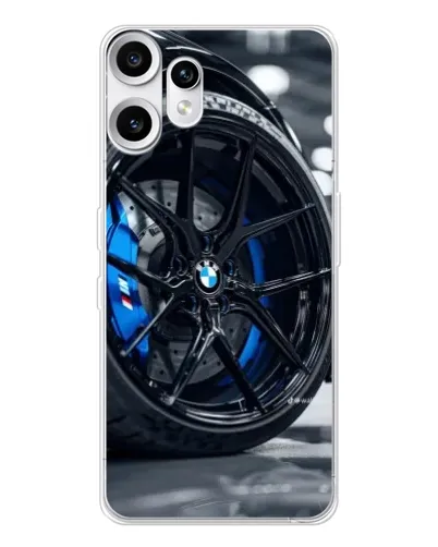 Чехол для Nothing CMF Phone 2 Pro с картинкой «Колесо BMW вблизи»