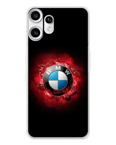 Чехол для Nothing CMF Phone 2 Pro с картинкой «Логотип BMW — вспышка»