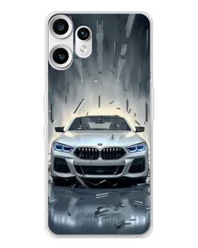 Чехол для Nothing CMF Phone 2 Pro с картинкой «BMW в свете фар»