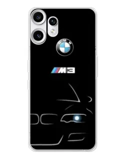 Чохол для Nothing CMF Phone 2 Pro з картинкою «Мінімалістичний принт BMW M3» Чохол для Nothing CMF Phone 2 Pro з картинкою «Мінімалістичний принт BMW M3»