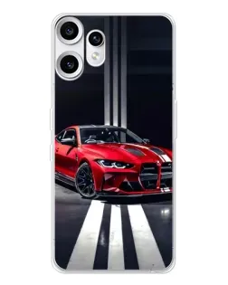 Чохол для Nothing CMF Phone 2 Pro з картинкою «Червона BMW на дорозі» Чохол для Nothing CMF Phone 2 Pro з картинкою «Червона BMW на дорозі»