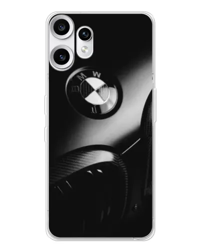 Чехол для Nothing CMF Phone 2 Pro с картинкой «Эмблема BMW — макро»