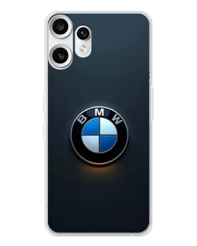Чехол для Nothing CMF Phone 2 Pro с картинкой «Логотип BMW — минимализм»