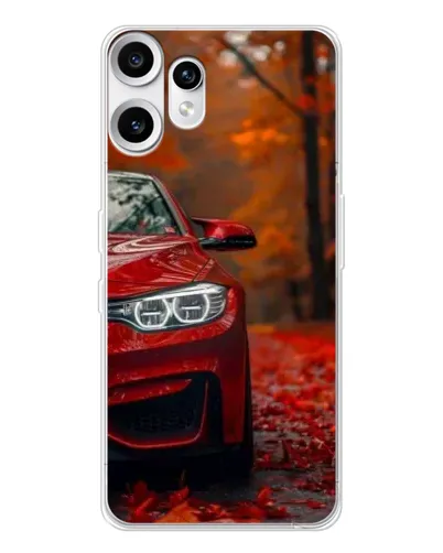 Чехол для Nothing CMF Phone 2 Pro с картинкой «Осенняя BMW M4»