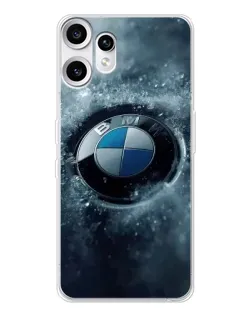 Чохол для Nothing CMF Phone 2 Pro з картинкою «Логотип BMW — лід» Чохол для Nothing CMF Phone 2 Pro з картинкою «Логотип BMW — лід»