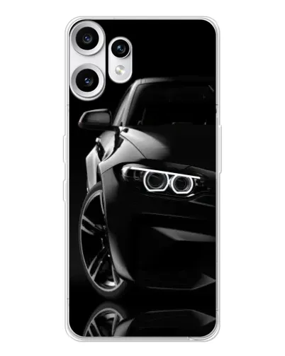 Чохол для Nothing CMF Phone 2 Pro з картинкою «Чорна BMW — профіль» Чохол для Nothing CMF Phone 2 Pro з картинкою «Чорна BMW — профіль»