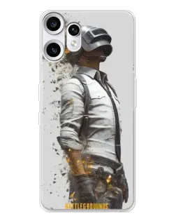 Чохол для Nothing CMF Phone 2 Pro з картинкою «PUBG — боєць у пилу»