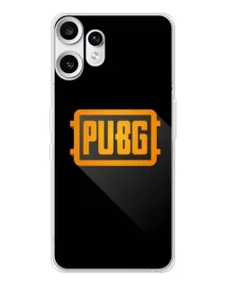 Чохол для Nothing CMF Phone 2 Pro з картинкою «PUBG — рамка лого»