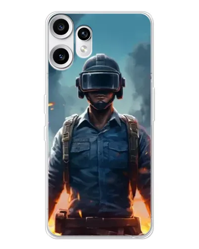 Чохол для Nothing CMF Phone 2 Pro з картинкою «PUBG — реалістичний герой» Чохол для Nothing CMF Phone 2 Pro з картинкою «PUBG — реалістичний герой»