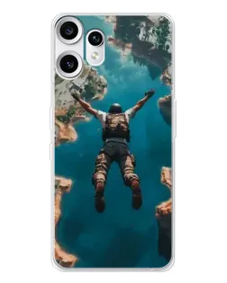 Чохол для Nothing CMF Phone 2 Pro з картинкою «PUBG — вільне падіння»