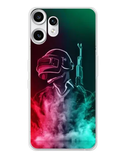 Чохол для Nothing CMF Phone 2 Pro з картинкою «PUBG — вогняний воїн» Чохол для Nothing CMF Phone 2 Pro з картинкою «PUBG — вогняний воїн»