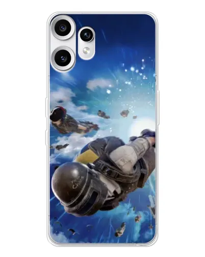 Чохол для Nothing CMF Phone 2 Pro з картинкою «Десант PUBG — стрибок» Чохол для Nothing CMF Phone 2 Pro з картинкою «Десант PUBG — стрибок»