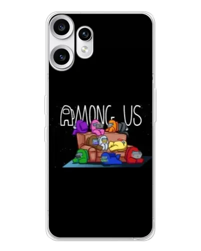 Чехол для Nothing CMF Phone 2 Pro с картинкой «Логотип Among Us» Чехол для Nothing CMF Phone 2 Pro с картинкой «Логотип Among Us»