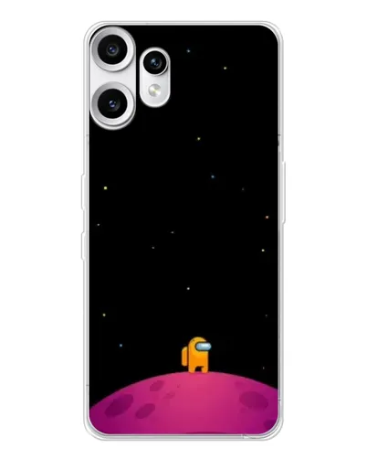 Чехол для Nothing CMF Phone 2 Pro с картинкой «Одинокий герой на планете» Чехол для Nothing CMF Phone 2 Pro с картинкой «Одинокий герой на планете»
