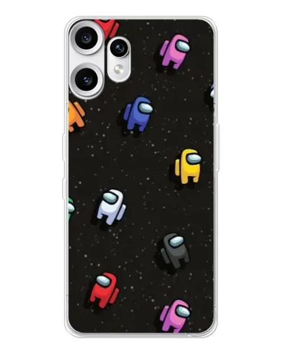 Чехол для Nothing CMF Phone 2 Pro с картинкой «Космический паттерн Among Us» Чехол для Nothing CMF Phone 2 Pro с картинкой «Космический паттерн Among Us»