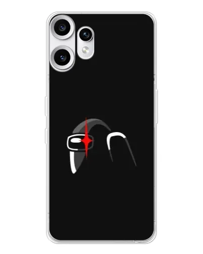 Чехол для Nothing CMF Phone 2 Pro с картинкой «Among Us шлем» Чехол для Nothing CMF Phone 2 Pro с картинкой «Among Us шлем»