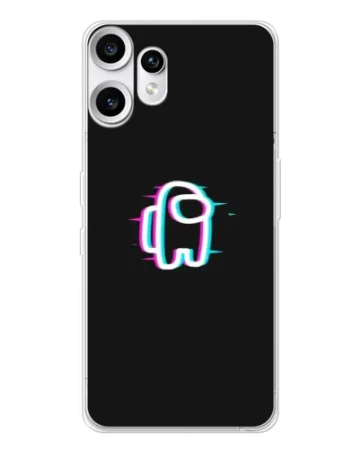 Чехол для Nothing CMF Phone 2 Pro с картинкой «Among Us неон» Чехол для Nothing CMF Phone 2 Pro с картинкой «Among Us неон»