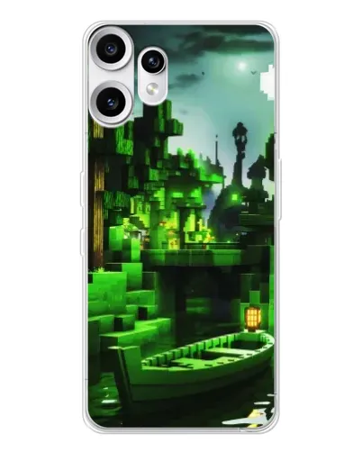 Чехол для Nothing CMF Phone 2 Pro с картинкой «Minecraft лесной пейзаж» Чехол для Nothing CMF Phone 2 Pro с картинкой «Minecraft лесной пейзаж»