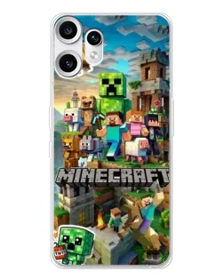 Чехол для Nothing CMF Phone 2 Pro с картинкой «Замок Minecraft» Чехол для Nothing CMF Phone 2 Pro с картинкой «Замок Minecraft»