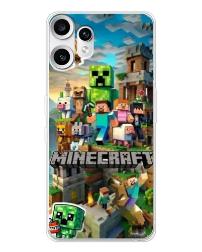 Чехол для Nothing CMF Phone 2 Pro с картинкой «Замок Minecraft» Чехол для Nothing CMF Phone 2 Pro с картинкой «Замок Minecraft»