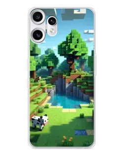 Чохол для Nothing CMF Phone 2 Pro з картинкою «Minecraft літній день»