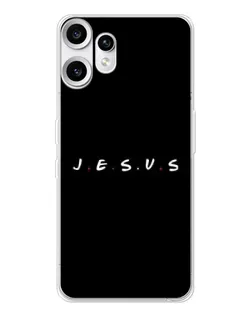 Чехол для Nothing CMF Phone 2 Pro с картинкой «Точки веры J.E.S.U.S.»