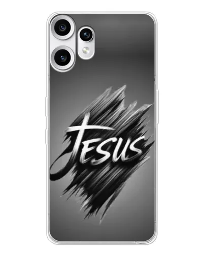 Чехол для Nothing CMF Phone 2 Pro с картинкой «Надпись Jesus Graffiti» Чехол для Nothing CMF Phone 2 Pro с картинкой «Надпись Jesus Graffiti»