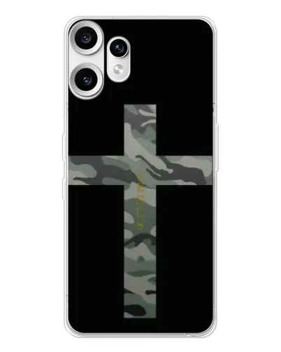 Чехол для Nothing CMF Phone 2 Pro с картинкой «Милитари Крест» Чехол для Nothing CMF Phone 2 Pro с картинкой «Милитари Крест»