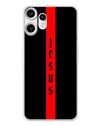 Чехол для Nothing CMF Phone 2 Pro с картинкой «Красная линия веры» Чехол для Nothing CMF Phone 2 Pro с картинкой «Красная линия веры»