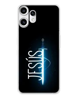 Чехол для Nothing CMF Phone 2 Pro с картинкой «Меч Духа Jesus»