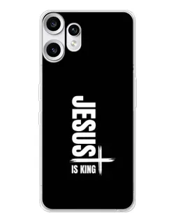 Чехол для Nothing CMF Phone 2 Pro с картинкой «Вертикаль веры Jesus»