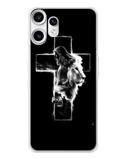 Чохол для Nothing CMF Phone 2 Pro з картинкою «Сяючий хрест Jesus»