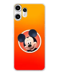 Чехол для Nothing CMF Phone 2 Pro с картинкой «Mickey в круге»