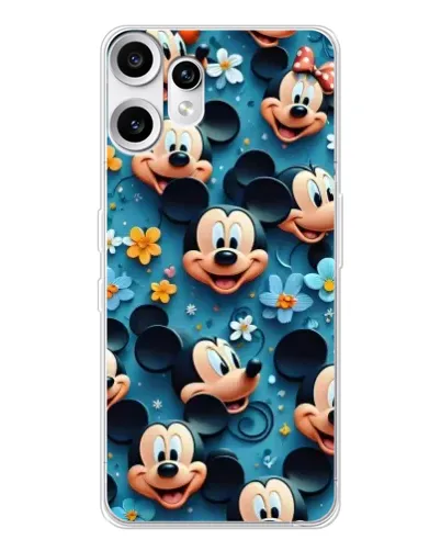 Чехол для Nothing CMF Phone 2 Pro с картинкой «Паттерн Микки и Минни» Чехол для Nothing CMF Phone 2 Pro с картинкой «Паттерн Микки и Минни»