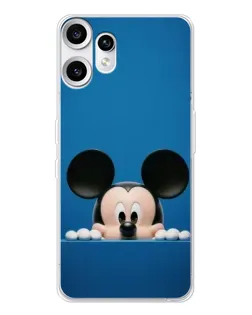 Чехол для Nothing CMF Phone 2 Pro с картинкой «Микки выглядывает»