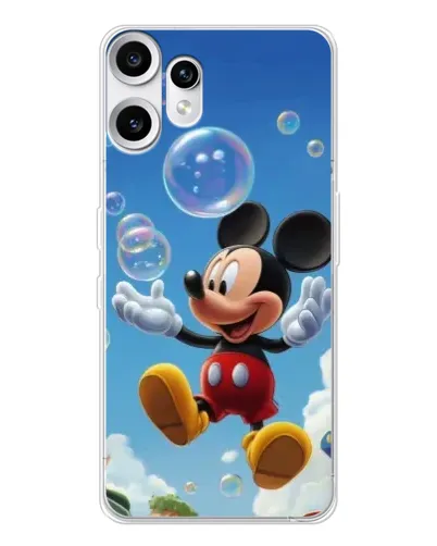 Чехол для Nothing CMF Phone 2 Pro с картинкой «Mickey и мыльные пузыри» Чехол для Nothing CMF Phone 2 Pro с картинкой «Mickey и мыльные пузыри»