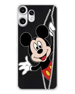 Чехол для Nothing CMF Phone 2 Pro с картинкой «Микки раздвигает стены»