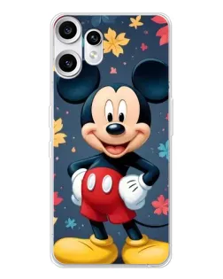 Чехол для Nothing CMF Phone 2 Pro с картинкой «Осенний Mickey Mouse»