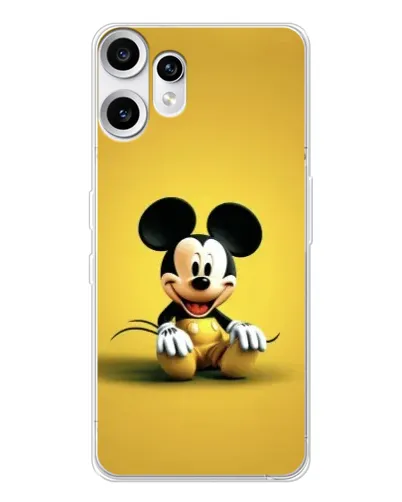 Чехол для Nothing CMF Phone 2 Pro с картинкой «Микки на желтом» Чехол для Nothing CMF Phone 2 Pro с картинкой «Микки на желтом»