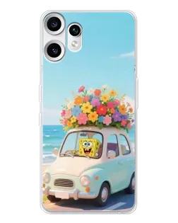 Чехол для Nothing CMF Phone 2 Pro с картинкой «Автомобильное путешествие»