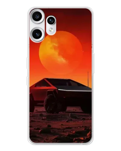 Чохол для Nothing CMF Phone 2 Pro з картинкою «Cybertruck на Марсі» Чохол для Nothing CMF Phone 2 Pro з картинкою «Cybertruck на Марсі»