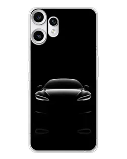 Чохол для Nothing CMF Phone 2 Pro з картинкою «Силует Tesla Night» Чохол для Nothing CMF Phone 2 Pro з картинкою «Силует Tesla Night»