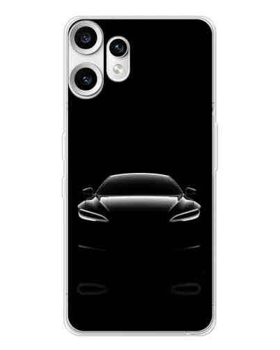 Чохол для Nothing CMF Phone 2 Pro з картинкою «Силует Tesla Night» Чохол для Nothing CMF Phone 2 Pro з картинкою «Силует Tesla Night»