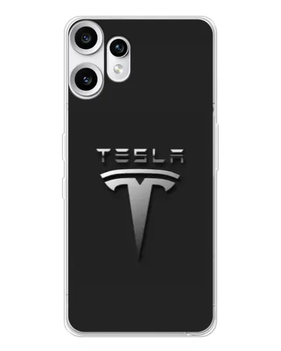 Чохол для Nothing CMF Phone 2 Pro з картинкою «Сталевий логотип Tesla» Чохол для Nothing CMF Phone 2 Pro з картинкою «Сталевий логотип Tesla»