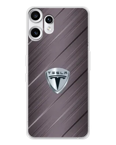 Чохол для Nothing CMF Phone 2 Pro з картинкою «Металева текстура Tesla» Чохол для Nothing CMF Phone 2 Pro з картинкою «Металева текстура Tesla»
