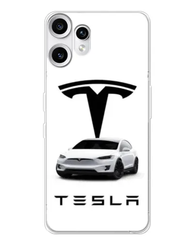 Чохол для Nothing CMF Phone 2 Pro з картинкою «Tesla White Style» Чохол для Nothing CMF Phone 2 Pro з картинкою «Tesla White Style»
